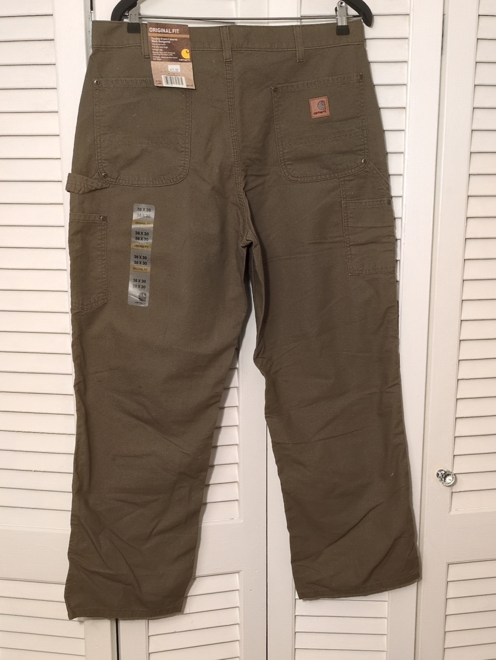 NWT Carhartt Men's Cargo Pants Olive/Tan